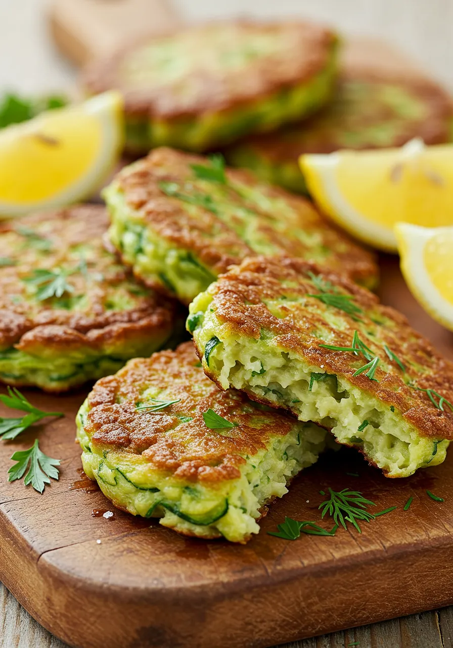 Crispy Zucchini Fritters